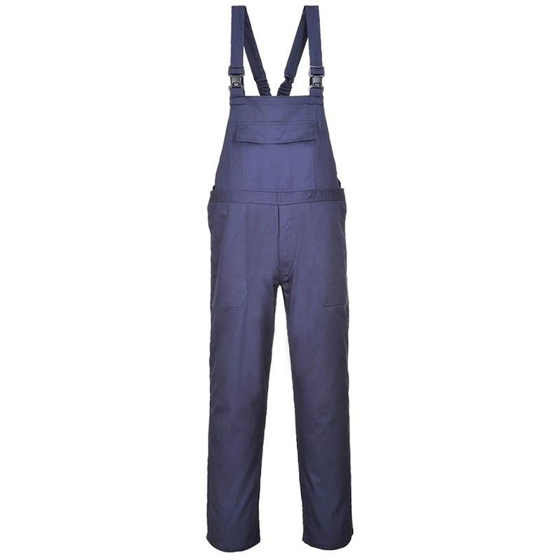Portwest FR37 Bizflame Pro Bib and Brace Navy